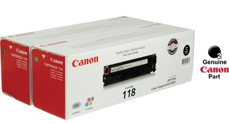 Canon 2662B004 2662B001 Cartridge 118 Toner Cartridge black Color